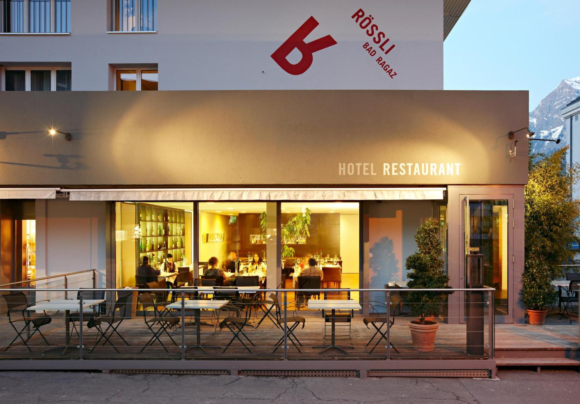 Hotel Restaurant Roessli Bad Ragaz Eksteriør billede